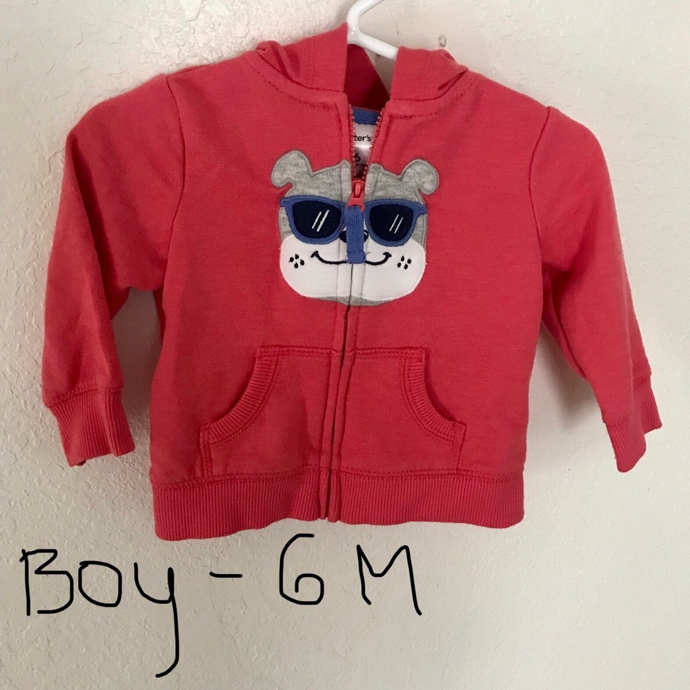 Baby boy zip up jacket